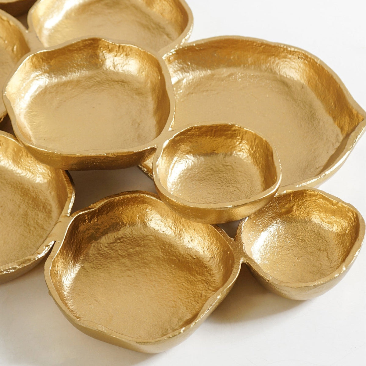 Golden Cluster Tray Large Nestasia