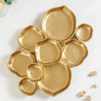 Golden Cluster Tray Large Nestasia