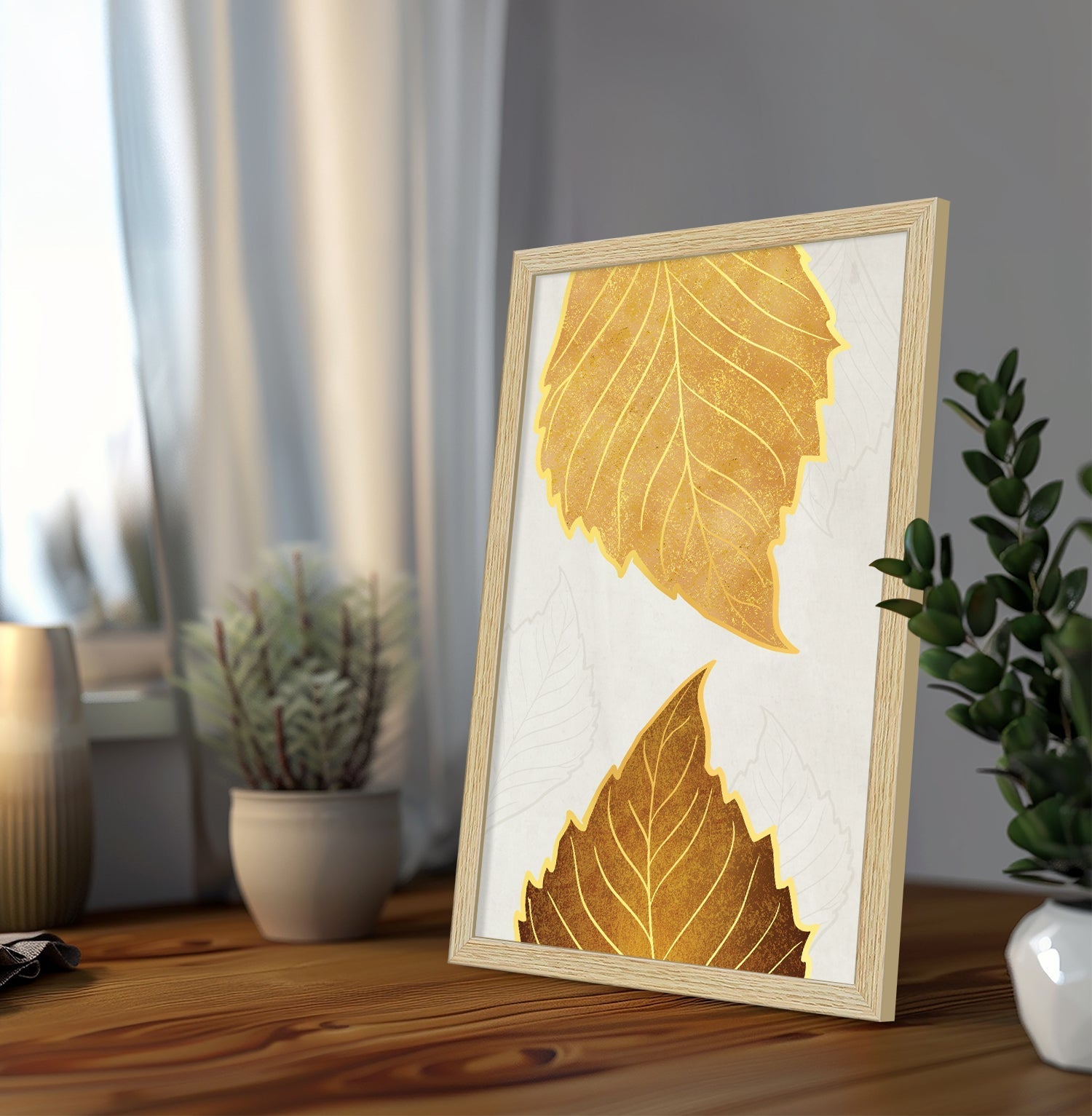 Floral Abstract Art Paintings, Painting For Wall Living Room, Set of 3 AXIII-26-FLR ArtX