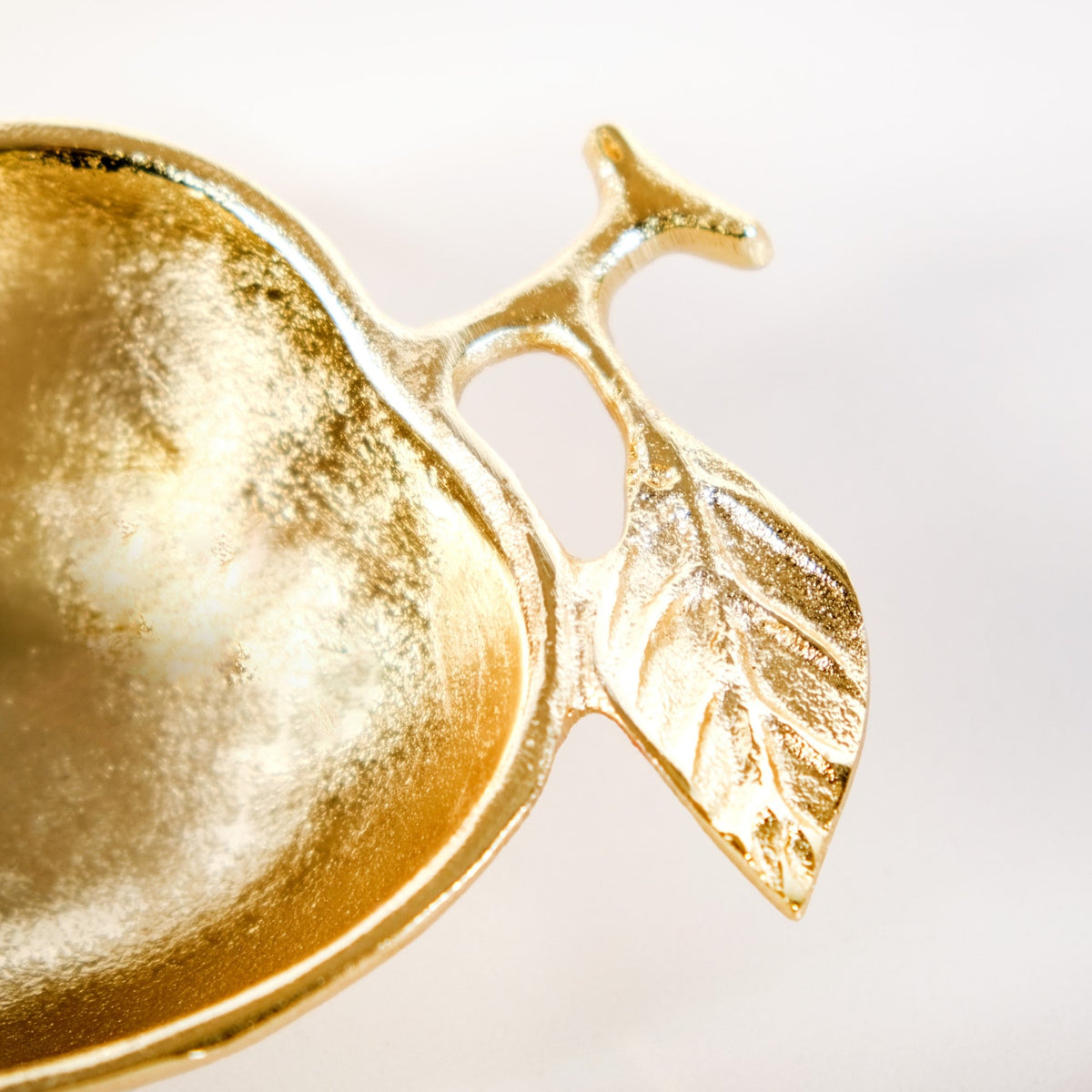 Golden Apple Trinket Bowl Set Of 2 Nestasia