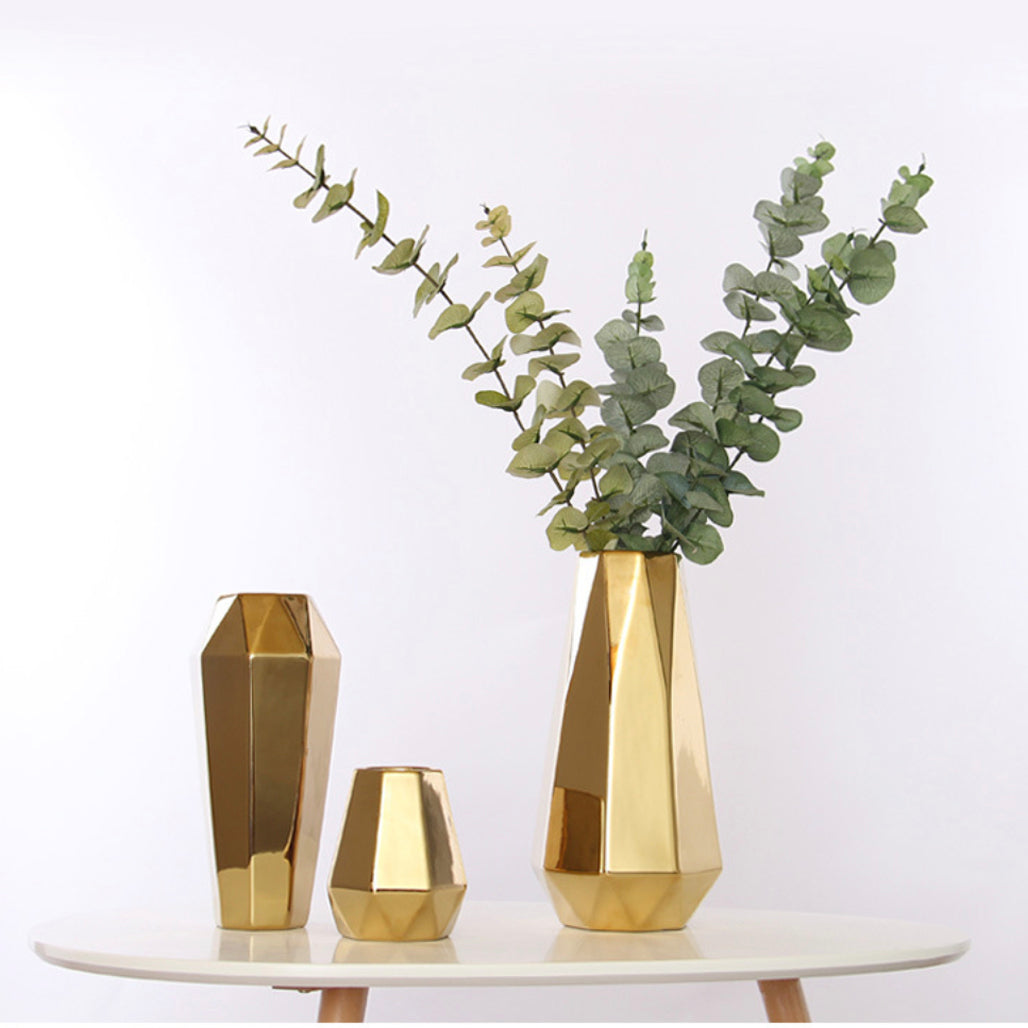Gold Flower Pot Nestasia
