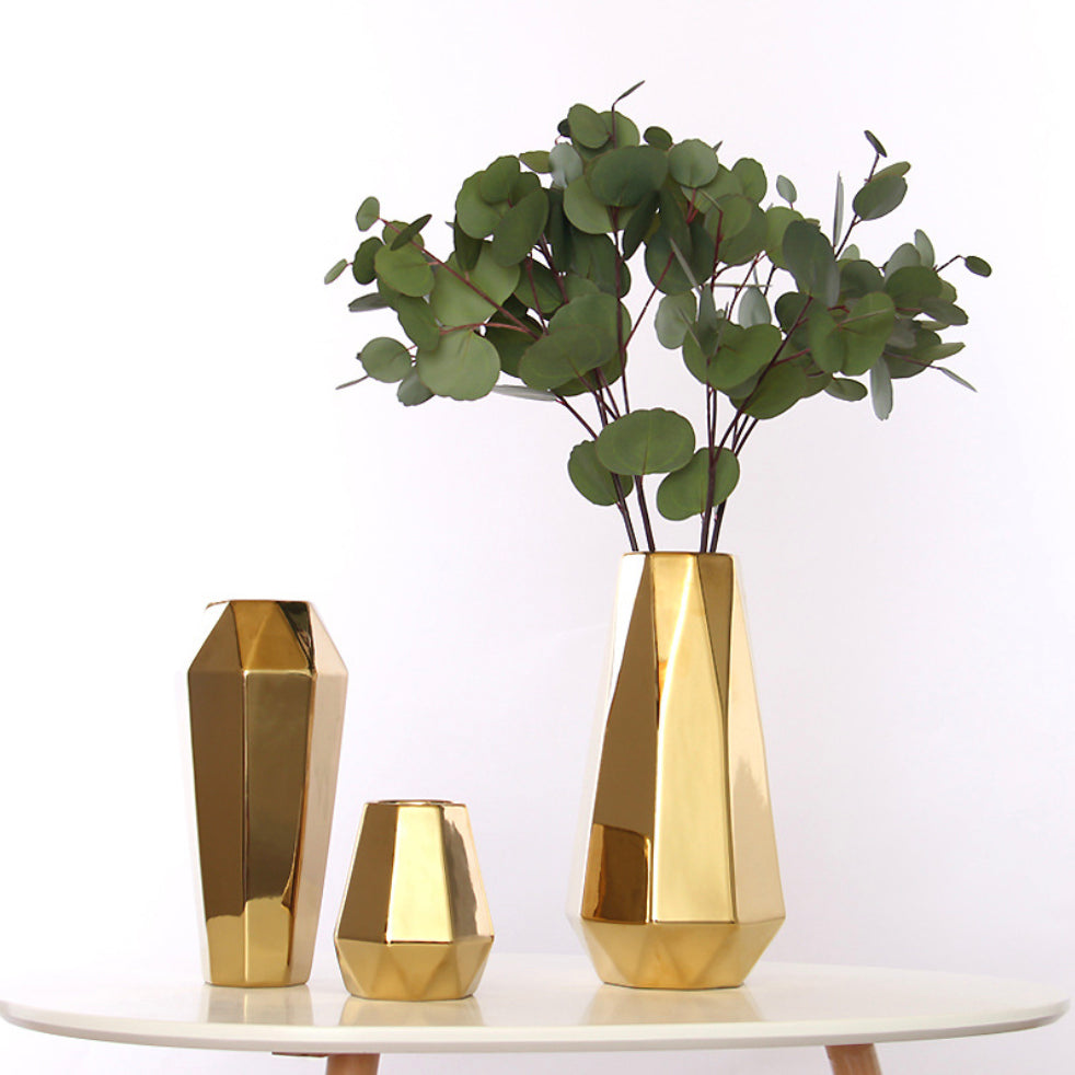 Gold Flower Pot Nestasia