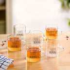 Good Morning Cup Set Of 6 130ml Nestasia