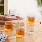 Good Morning Cup Set Of 6 130ml Nestasia
