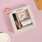Gourmet Kitchen Gift Hamper With Apron Trivet Mitten And Spatula Nestasia