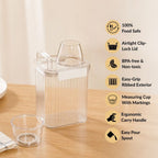 Grain Storage Container With Measuring Cup 1300ml Nestasia