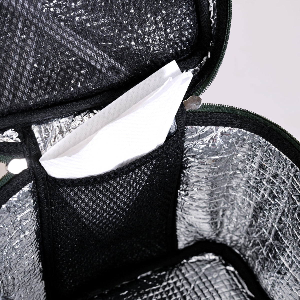 Luxe Insulated Lunch Bag Green Nestasia