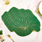Lily Pad Placemats For Dining Table Green Set Of 6 Nestasia