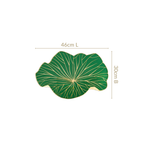 Lily Pad Placemats For Dining Table Green Set Of 6 Nestasia