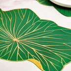 Lily Pad Placemats For Dining Table Green Set Of 6 Nestasia