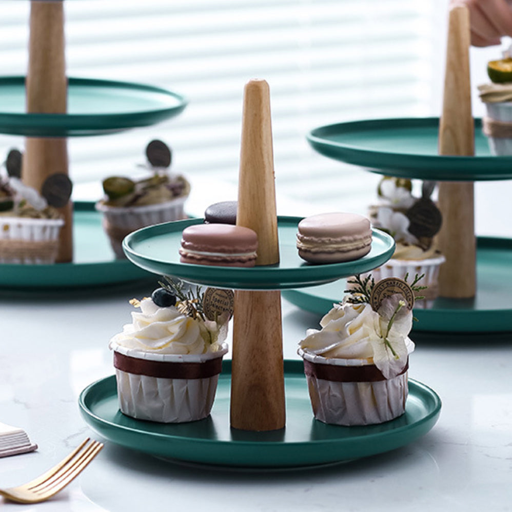 Green Cupcake Stand Nestasia