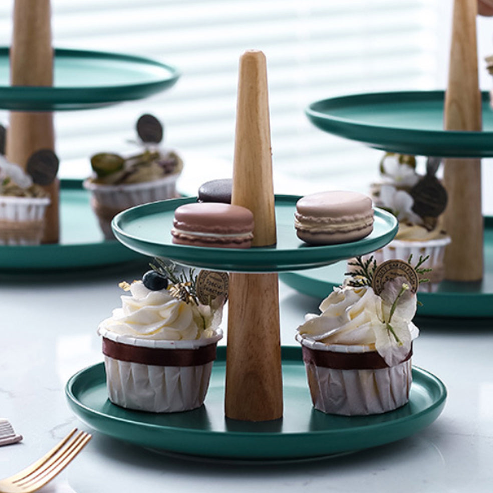 Green Cupcake Stand Nestasia