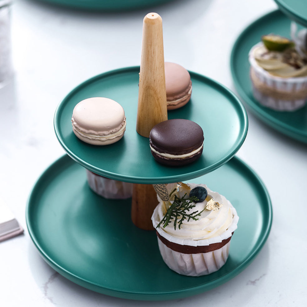 Green Cupcake Stand Nestasia