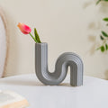 Nordic Flow S Vase Grey Nestasia