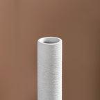 Brushed Texture Scandinavian Vase Grey Nestasia