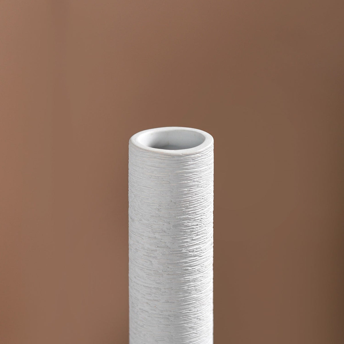 Brushed Texture Scandinavian Vase Grey Nestasia