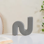 Nordic Flow S Vase Grey Nestasia