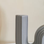 Nordic Flow S Vase Grey Nestasia