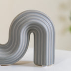 Nordic Flow S Vase Grey Nestasia