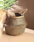 Elegant Belly Planter Basket for Soft, Earthy Interiors