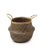 Multipurpose Seagrass Basket for Plants, Toys, and More