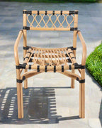 Bamboo Chairs for Living Room and Outdoor Relaxation