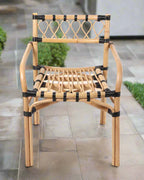 Bamboo Chairs for Living Room and Outdoor Relaxation