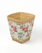 Handmade Seagrass Waste Basket for Bathroom, Study, and Home Corners