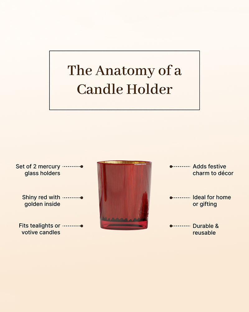 Rose Scented Candle Gift Set for Soothing Fragrance and Special Occasions, 15gm Each with 4–5 Hour Burn Time