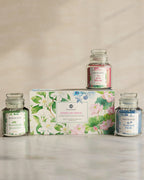 Set of 3 Scented Aroma Candle Jars 80gm Each with 22–24 Hour Burn for Decorative Fragrance and Gift Set