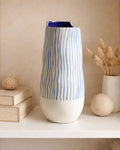 Matte White Ceramic Vase for Calm Interior Vibes