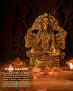 Panchmukhi Hanuman Ji Idol for Pooja Home Decoration and Spiritual Showpiece