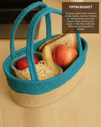 Lunch Basket - Multipurpose Basket for Lunch, Storage, Gifting & More