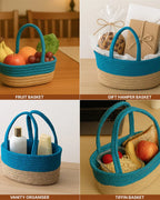Lunch Basket - Multipurpose Basket for Lunch, Storage, Gifting & More