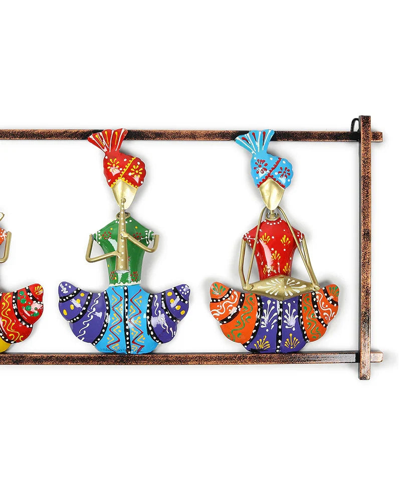 Decorative Rajasthani Figures for Wall Display, Gift Items