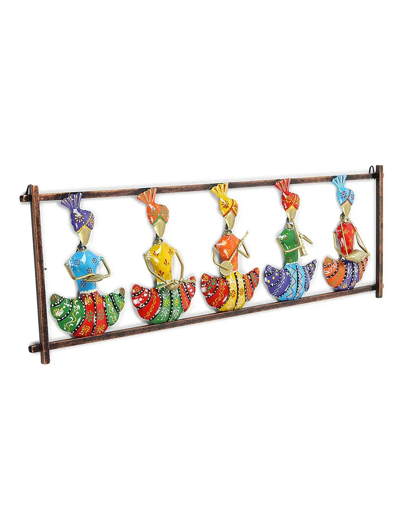Decorative Rajasthani Figures for Wall Display, Gift Items
