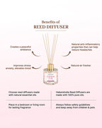Reed Diffuser Set with Fragrance Oil for Home & Office Aroma