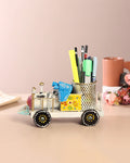 Decorative Train Engine Pen Holder for Tabletop Organiser and Office Use