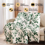 Forest Trail Cotton Sofa Throw 152x127cm Nestasia