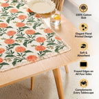 Marigold Bloom Cotton Table Runner 182x40cm Nestasia