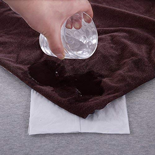 100% Waterproof Terry Cotton Fitted Mattress Protector for King Size Bed (78 x 72 Inch, Brown) Kafalo