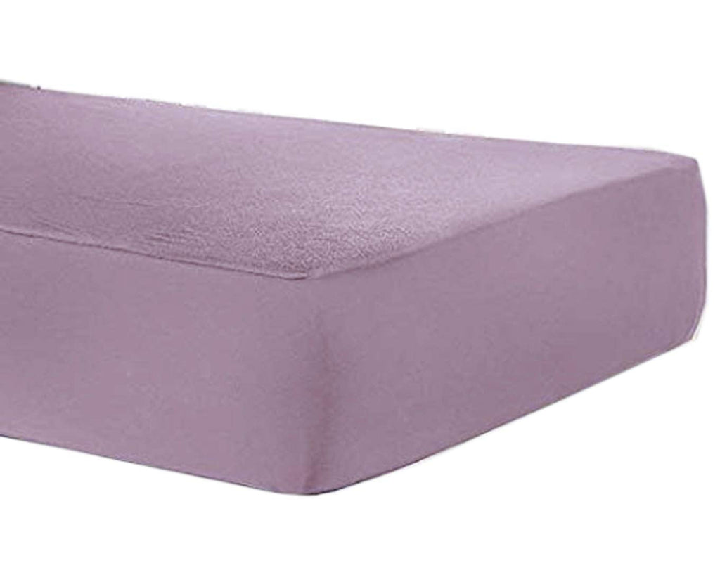 100% Waterproof Terry Cotton Fitted Mattress Protector for King Size Bed (78 x 72 Inch, Grey) Kafalo
