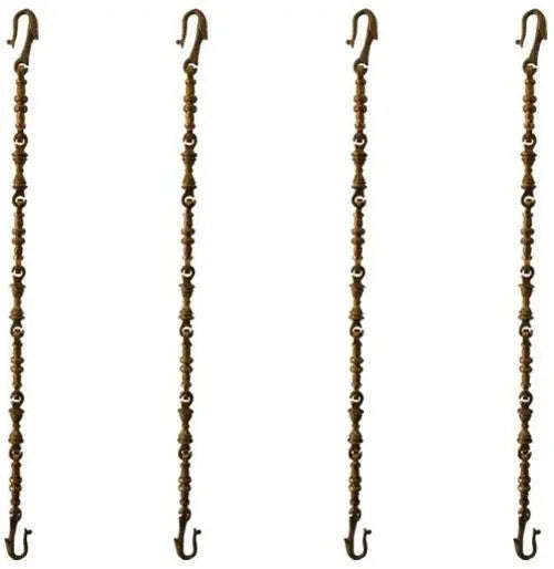 Luxury Brass Swing Chain |  Perfect for Home Garden & Indoor Decor | Brass Home Swing Chain ( Yellow, 90 inch)