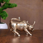 Brass Bull Figurine (4.5 Inch) Vedansh Craft