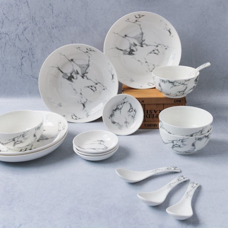 Marble Crockery Set Nestasia