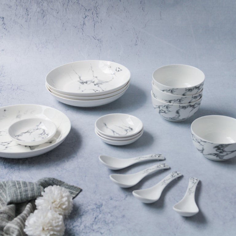 Marble Crockery Set Nestasia
