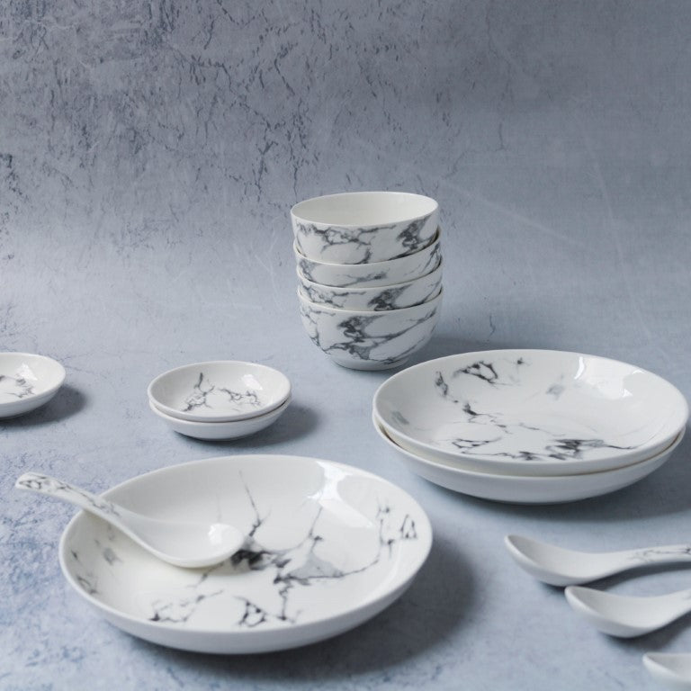 Marble Crockery Set Nestasia