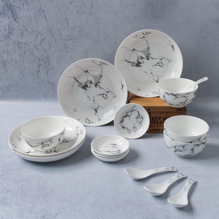 Marble Crockery Set Nestasia