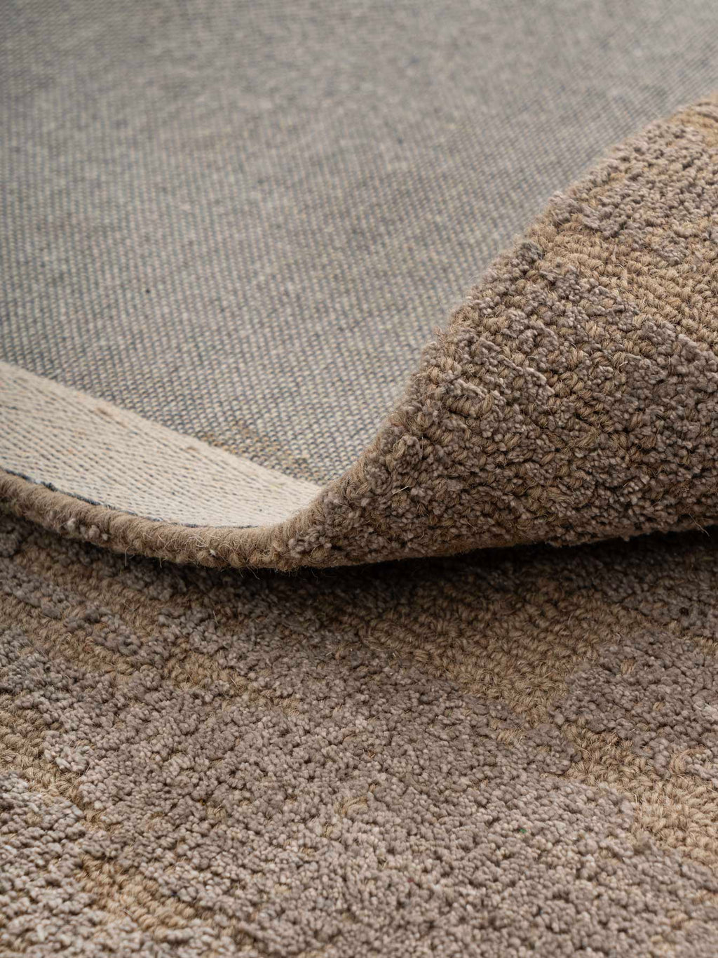 Ophelia Wool Tufted Carpet Contrast Living