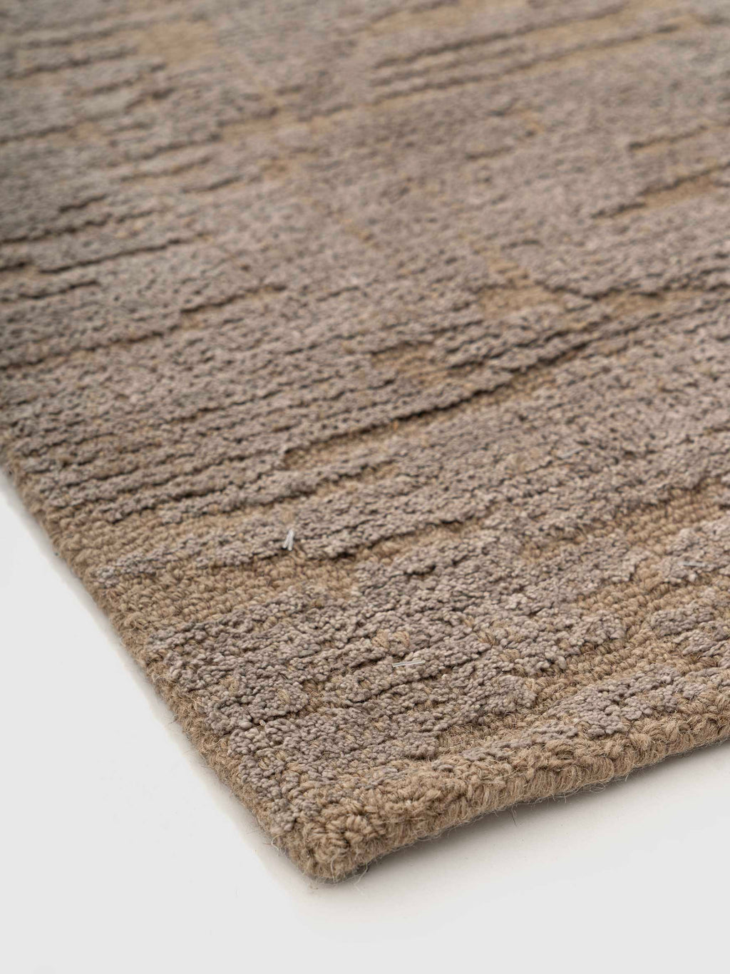 Ophelia Wool Tufted Carpet Contrast Living